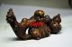 Exquisite China Rock Hand Carved Statues - - - - Dragon Longevity Dragons photo 1