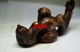 Exquisite China Rock Hand Carved Statues - - - - Dragon Longevity Dragons photo 4