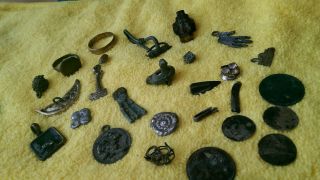 Detector Finds Group Some Silver /viking /roman / Other photo