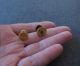 2 Antique Late 1900 ' S Sailor Made Cattle Bone Buttons Buttons photo 1