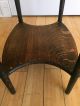 Antique Tiger Oak Oval One Shelf Table W/spndle Type Legs 1900-1950 photo 2