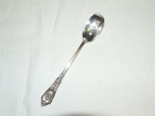 Wallace Rose Point Sterling Olive Spoon (see Discription) (236) photo