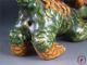 A Antique Old Chinese Export Famille Rose Porcelain Foo Dogs Statue Lion Foo Dogs photo 5