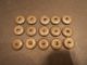15 Vintage Steele & Johnson Waterbury Metal Buttons.  25 Mm Buttons photo 1
