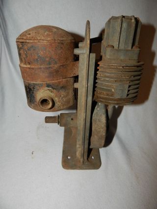 Vintage Antique Patent 1935 Piston Pump Industrial Steampunk Machine Age photo