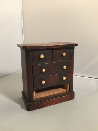 Fine Early 19th Century Miniature Chest Of Drawers,  Apprentice Piece.  Offers? photo