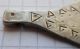 Celtic Period Silver Amulet Hatchet Vf, Celtic photo 7