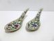 Spoon Famille Rose Chinese Export Porcelain Lotus Leaf Soup Spoon 5292 Other Chinese Antiques photo 5
