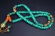 Turquoise Tibet Tibetan Buddhist Buddha Prayer Bead Mala Bracele Necklaces & Pendants photo 1