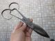 Antique Handmade Blacksmith Iron Shape Large 10,  2 In.  Scissors Farm Tool Tools, Scissors & Measures photo 2
