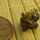 Lovely Victorian Gold Filigree Button From Thailand - Estate Buttons photo 3