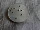 Antique Flower Picture Button Carved Mother Of Pearl With Cut Steel 163a Buttons photo 2