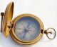 Vintage Maritime Antique Brass Sundial Compass,  Nautical Camping Hiking Compass Compasses photo 1