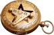 Vintage Maritime Antique Brass Sundial Compass,  Nautical Camping Hiking Compass Compasses photo 3