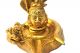 Modish Antique Hindu God Shiva Linga Puja Idol Brass Sculpture Figurine 3.  5 Inch Metalware photo 4