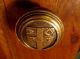 Vintage Emblematic Brass Door Knob Antique Bcc Boston City Club Hardware Door Knobs & Handles photo 1