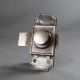 Antique French Vintage Iron & Aluminium Slide Bolt Latch Lock Door Locks & Keys photo 1
