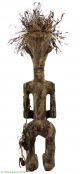 Songye Power Figure Nkishi With Feathers Congo African Art Sculptures & Statues photo 4
