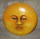 Metal 3d Sun Face Wall Hanging Primitive/french Country Whimsy Sun/moon Decor Primitives photo 2