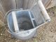 Vintage Deluxe Galvanized Mop Bucket With Wooden Rollers Other Antique Home & Hearth photo 1