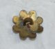 Antique Enamel Button Flower Shape Cut Steel Center Buttons photo 3