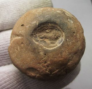 Sasanian Empire,  Bullae Bearing A Seal Impression Of A Lion Couchant To Right photo