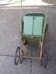 Antique Heywood Wakefield Wicker Baby Doll Buggy Stroller Metal Frame Pre 1930 Baby Carriages & Buggies photo 3