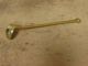 An Extremely Rare 18th C Decorated Dutch Brass Tasting Ladle Primitives photo 3