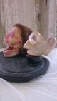 Vintage,  Wax Anatomical Model Anatomy Reconstruction Face,  Glass Eye And Mask, Other Medical Antiques photo 11
