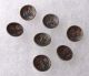 Buttons Victorian Tinted Metal Screen Back Matching Perfume Buttons photo 2