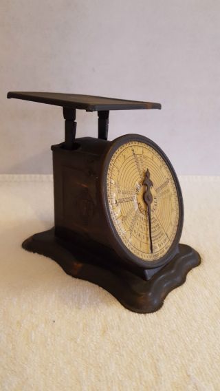 Antique 4 Lb Precision Postal Scale Pat 1906 photo