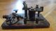 Antique Manhattan Electric Supply Co Morse Code Telegraph Key & Sounder 4 Ohms Telegraphs photo 1