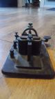 Antique Manhattan Electric Supply Co Morse Code Telegraph Key & Sounder 4 Ohms Telegraphs photo 2