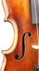 Exceptional Antique 18th Century German Violin - - Ready To Play String photo 5