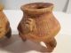 2 Nicoya Tripod Bowls Costa Rica Pre - Columbian Archaic Ancient Artifact Mayan Nr The Americas photo 3