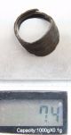 Ancient Old Viking Ornament Bronze Finger Ring (arl25) Viking photo 3