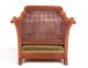 Antique French Bergere Chair Lounge Parlour Salon Chair Walnut Caned Chair Art N 1900-1950 photo 4