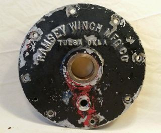 Vintage Ramsey Winch Mfg Tulsa Okla.  9.  5 