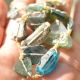 Ancient Roman Glass Beads 1 Medium Strand Rainbow And Green 100 - 200 Bc 282 Roman photo 9