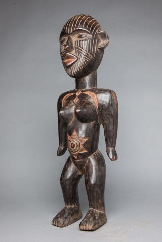 Teke Female Figure,  Congo,  Gabon - African Tribal Arts,  African Figures photo