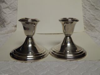 Gorham Sterling Silver Candlesticks 661,  Scrap Or Not photo