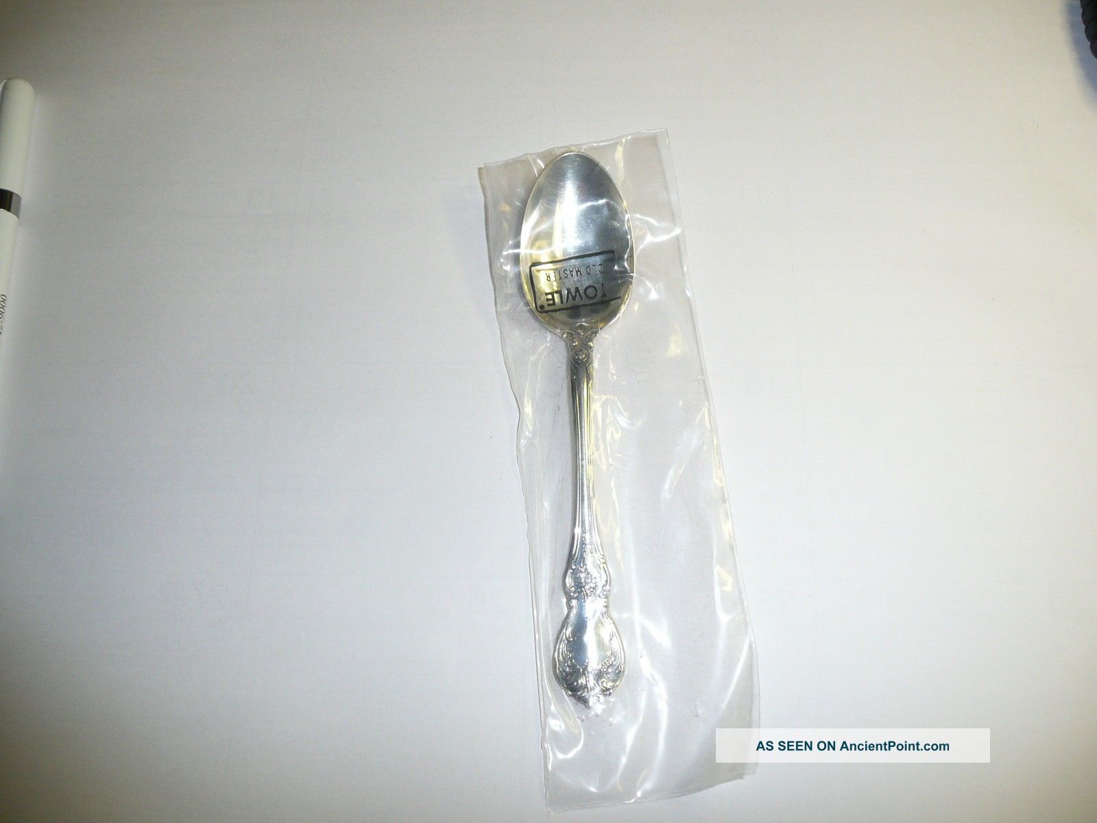 Towle Old Master Spoon Sterling Silver No Mono 4 Available Flatware & Silverware photo