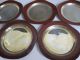 Japanese Old Copper Plate 5set/ Pattern & Silver - Plating/ 2651 Plates photo 3