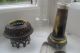 Brass Kosmos Style 10 Burner & Chimney Oil Lamp Font. Lamps photo 5