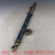 Collectible Decorated Cloisonne Handwork Flower Smoking Pipe Other Antique Chinese Statues photo 2