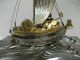 The Treasure Ship Of Silver960 Of The Most Wonderful Japan.  Takehiko ' S Work. Other Antique Sterling Silver photo 8