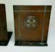 Rare,  Antique Roycroft,  Arts & Crafts,  Hammered Copper Bookends Metalware photo 6