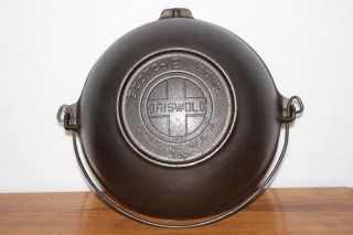 Vintage Griswold (large Logo) Size 2 Scotch Bowl P/n 780 Cast Iron Cookware photo