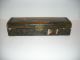 Antique Victorian Celluloid Glove Box Young Lady Boat Victorian photo 2