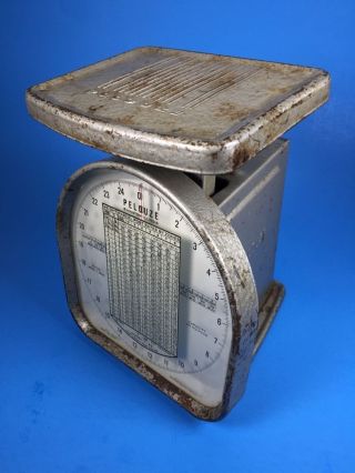Vintage 1956 Pelouze 25 Lbs Mechanical Postal Scale Y Model Y - 25 Made In Usa photo